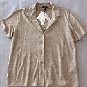 Banana Republic Linen Shirt NWT